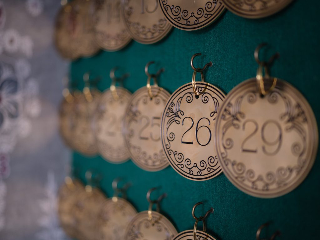 New Forest Boutique Hotel: A collection of our Stanwell-inspired keys