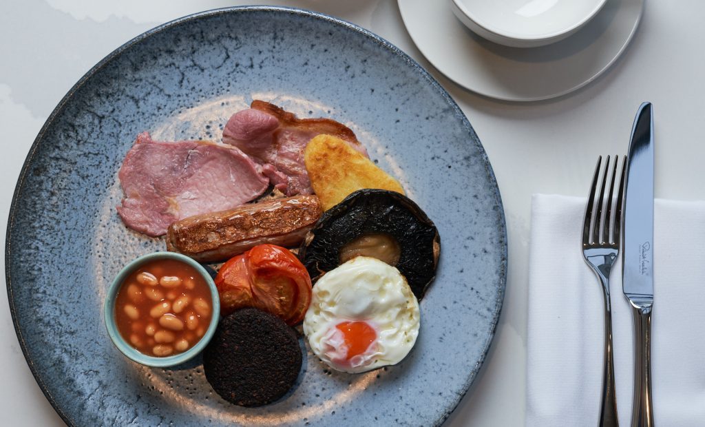 Our delicious, cooked breakfast offering