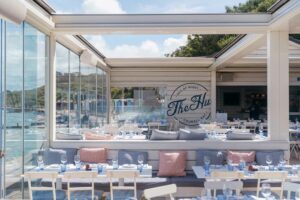 The Hut Isle of Wight interior